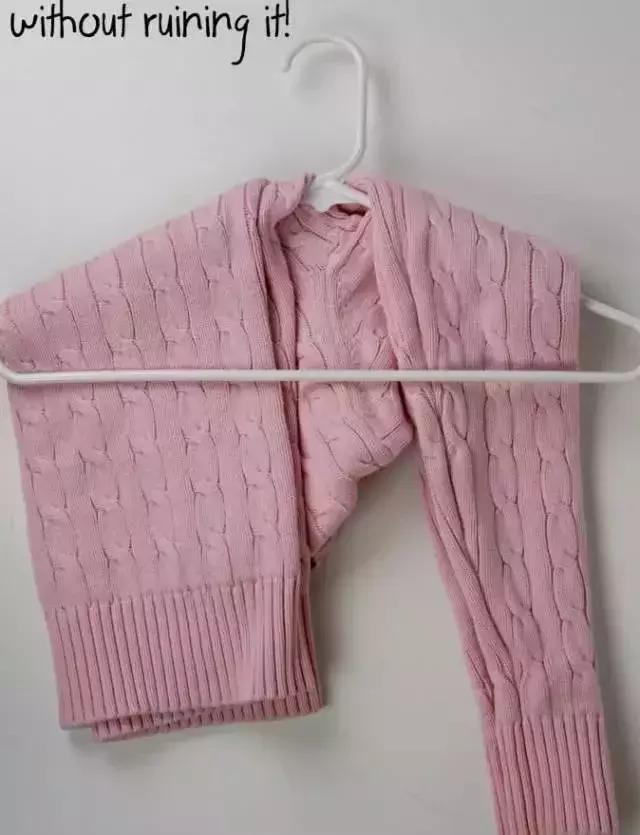 容易变形的衣服怎么晾晒,衣服怎么晾晒收纳不会变形