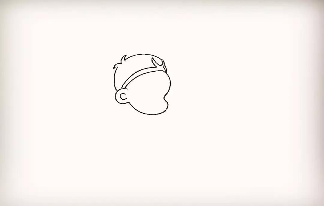 很可爱的孙悟空简笔画,简笔画西游记孙悟空的画法