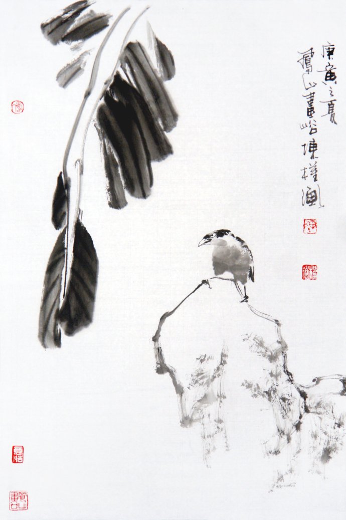 陈淳花鸟画高清作品欣赏,宋画花鸟画作品欣赏