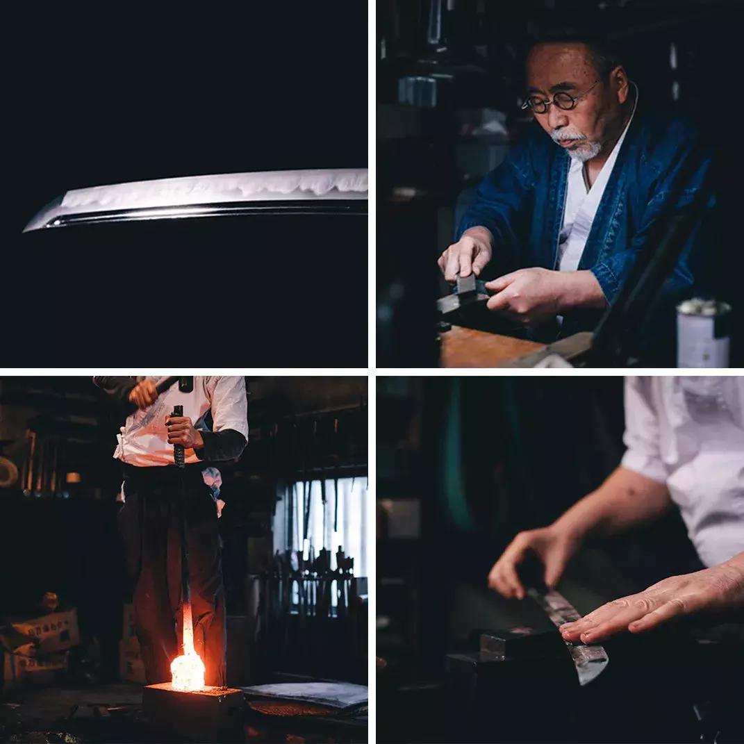 日本国宝刀匠,日本著名的武士刀匠