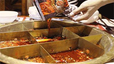 降温的第一锅简易海鲜火锅,降温的第一顿羊肉火锅