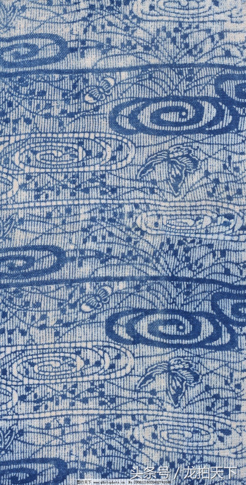 名闻遐迩的沂蒙山区古老的蓝印花布和彩印花布艺术