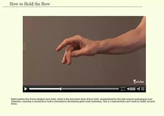 小提琴3指握弓法,小提琴3-5级教学视频