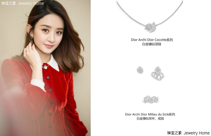 赵丽颖结婚戒指戴哪个手指,赵丽颖秀婚戒图片