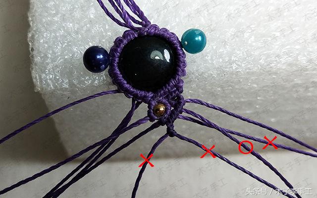 闺蜜同款金豆手链编法,闺蜜手链编法教程大全