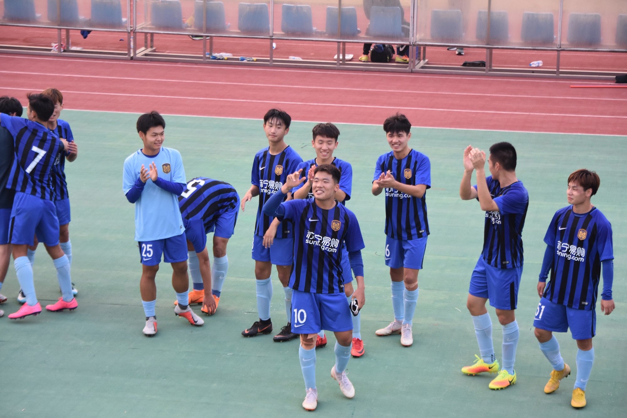 苏宁vs河南建业精彩进球,苏宁u19王楚淇