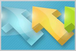 ps制作3d立体箭头,ps教程photoshop小程序