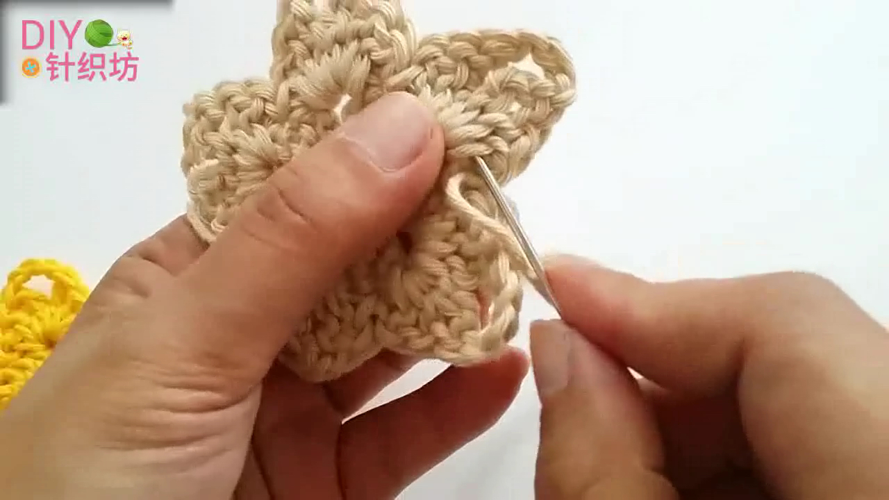 简单好看毛线杯垫,针织杯垫教程新手简单款