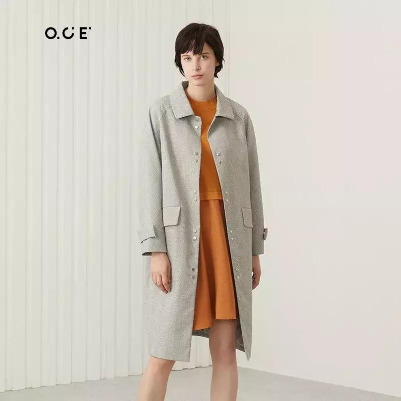 今年最流行的女士中长款风衣,2018初秋流行的新款风衣颜色