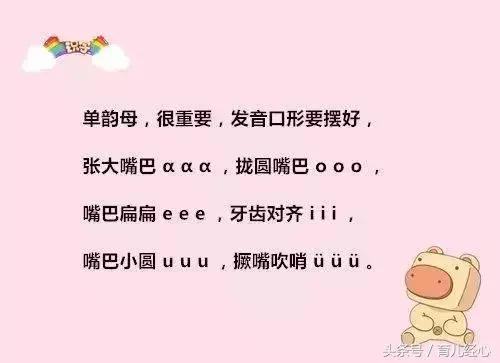 小学拼音声母韵母拼读全表准确版,小学拼音声母韵母拼读全表资料