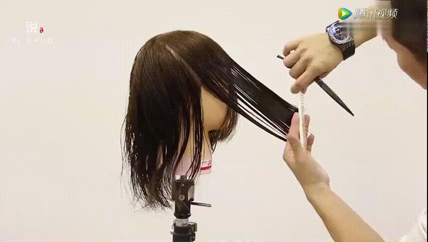 基础长碎发剪发方法与技巧,头发粗碎发多适合什么短发