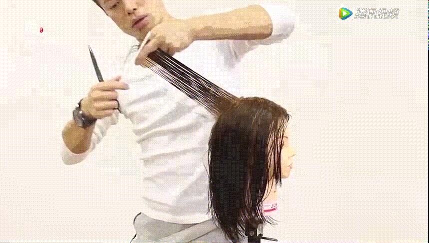 基础长碎发剪发方法与技巧,头发粗碎发多适合什么短发