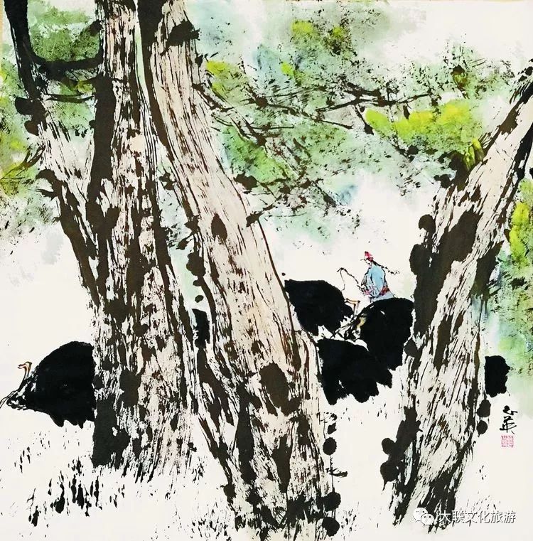 北派山水名家邀请展,荆山楚水山水作品欣赏