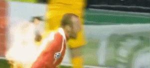 足坛超级重炮gif,那些吊炸天的特效视频