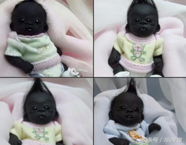 世界上最黑的孩子是什么样子,世界最黑婴儿是什么人