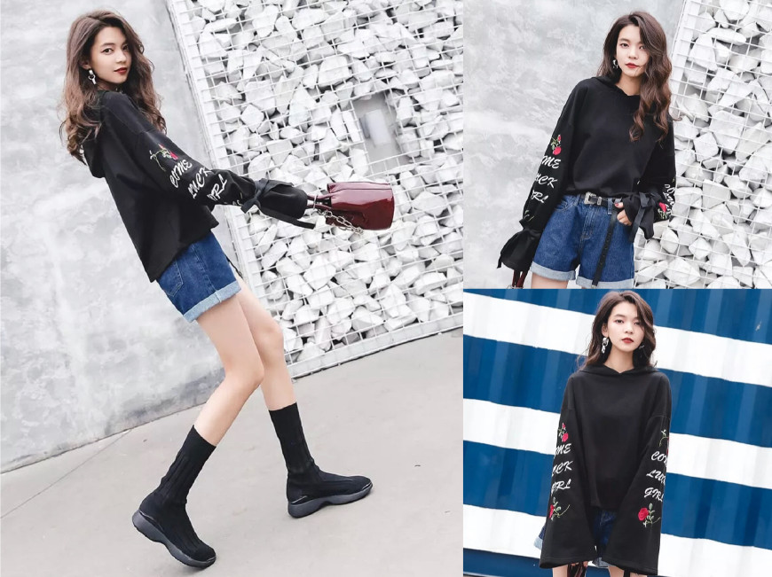 卫衣短靴今年秋冬最in穿搭,卫衣搭短靴冬款