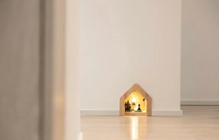 刷大白软装搭配,刷大白配中式风格