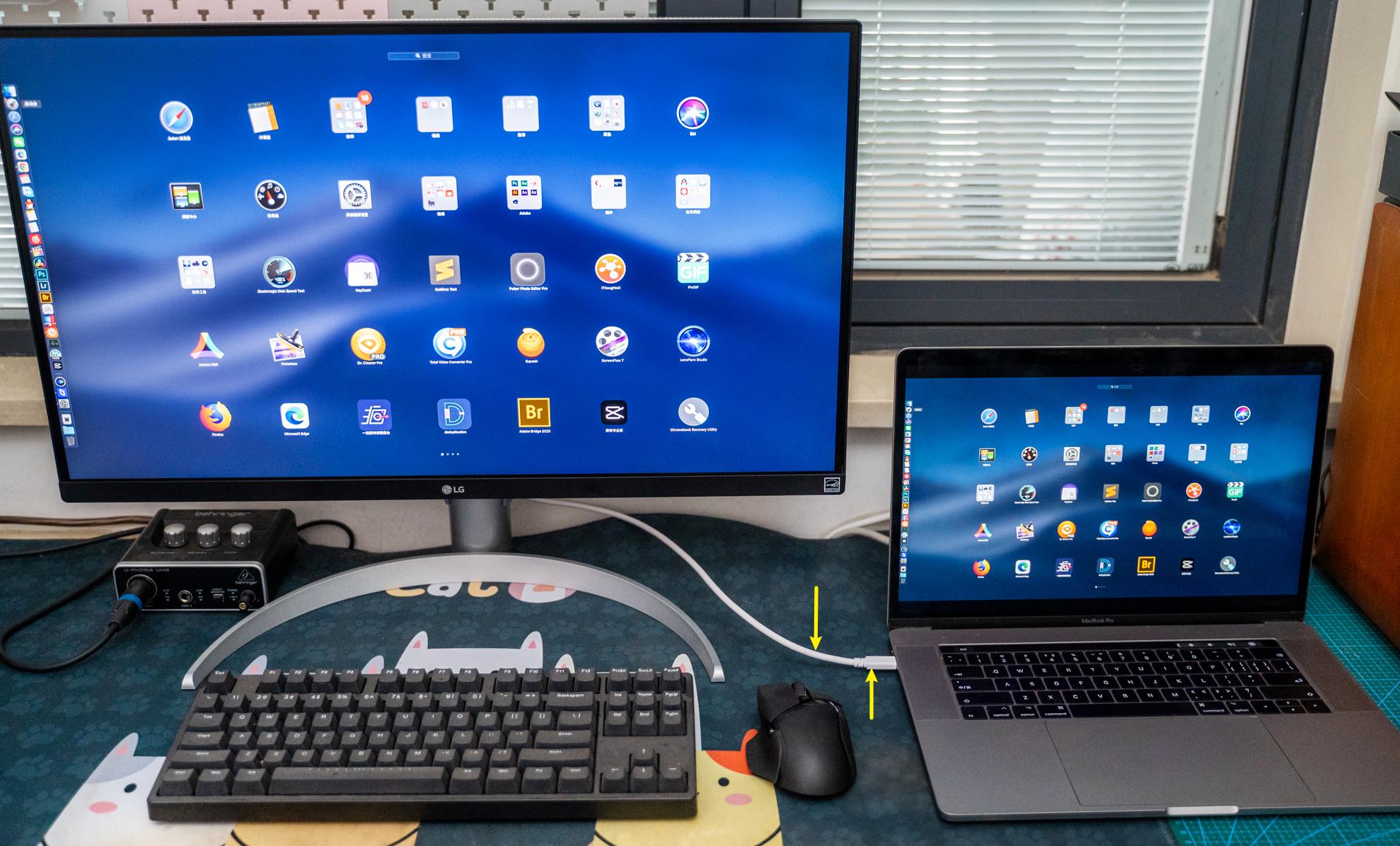 27寸4k显示器lg27up850n,升级显示器27寸