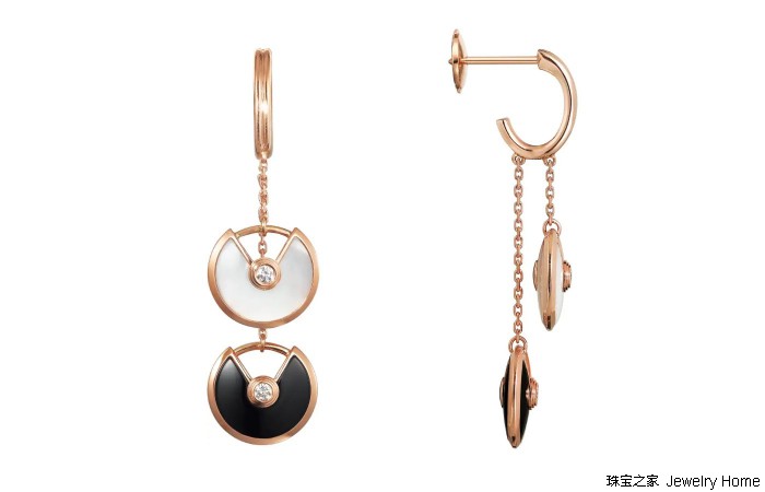 卡地亚护身符满钻项链,卡地亚护身符项链哪个色最好看