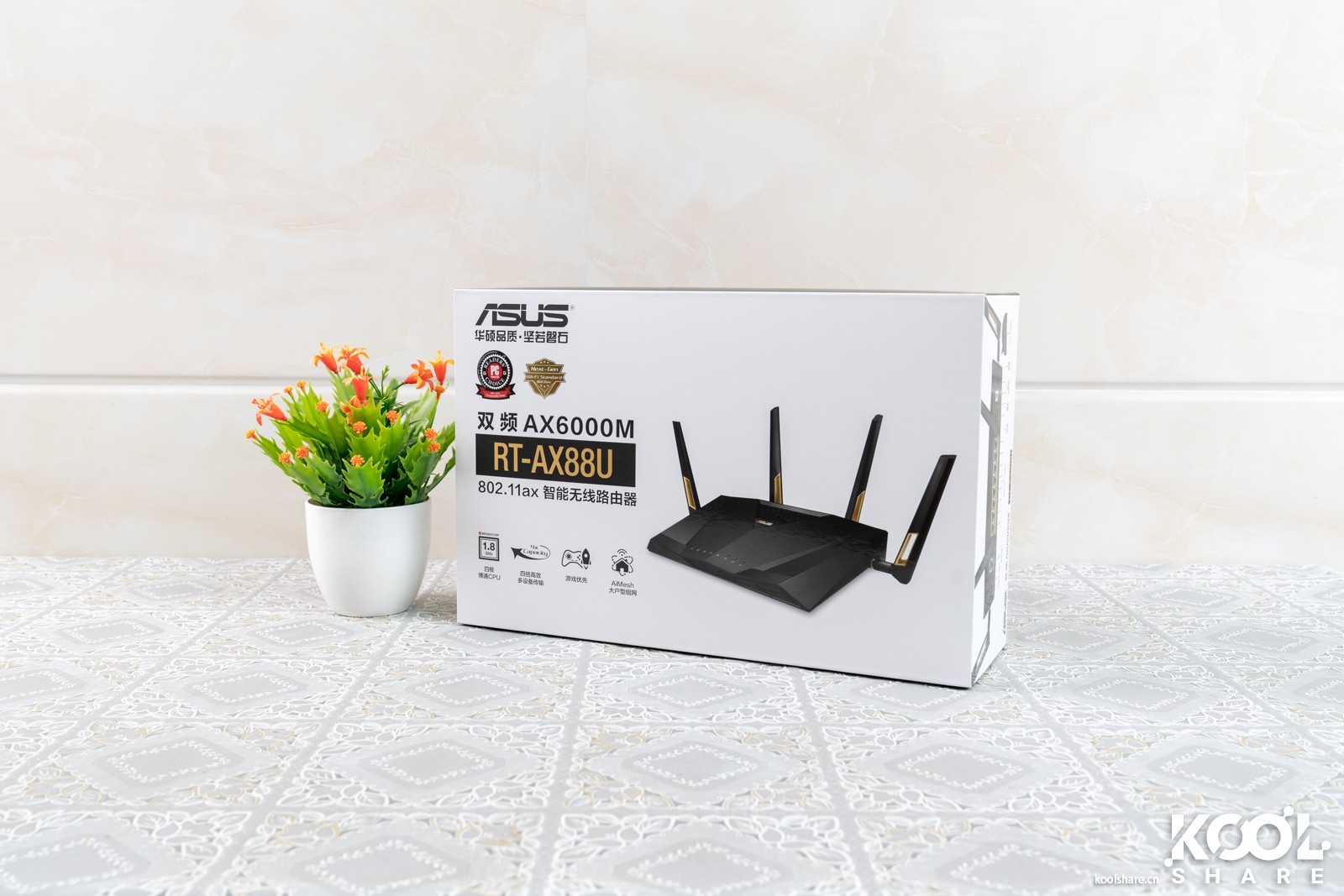 华硕路由器rt-ax86u新款拆解,华硕asusrt-ax68u电竞wifi6路由器