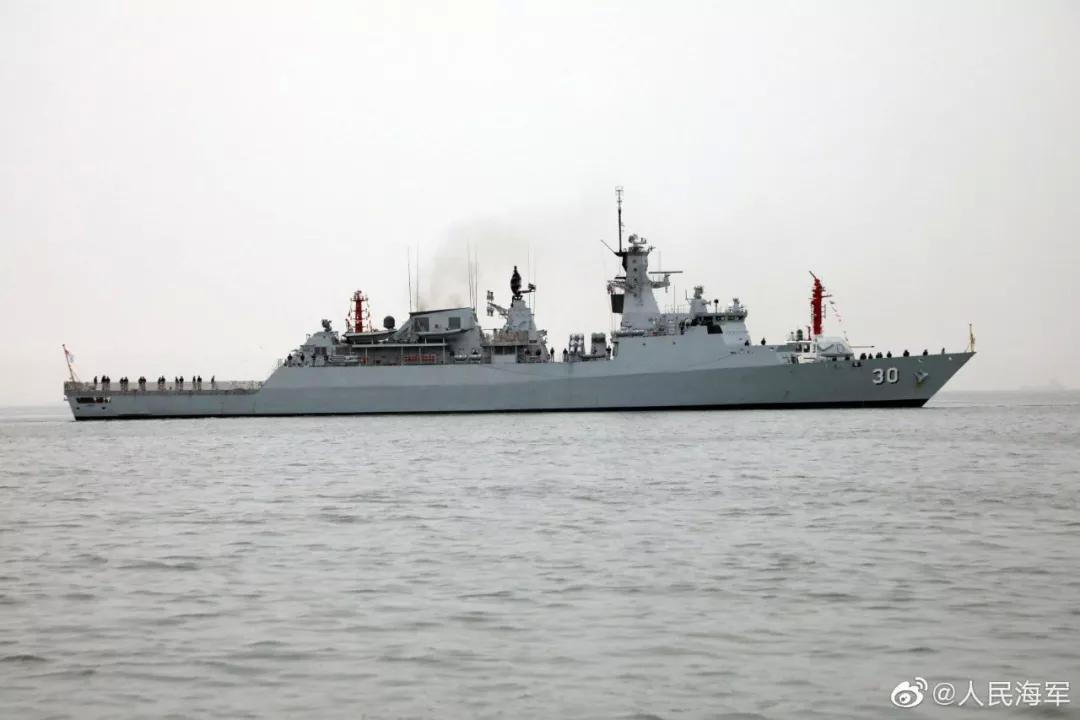 各国舰艇齐聚青岛,阅舰式上各展雄风!