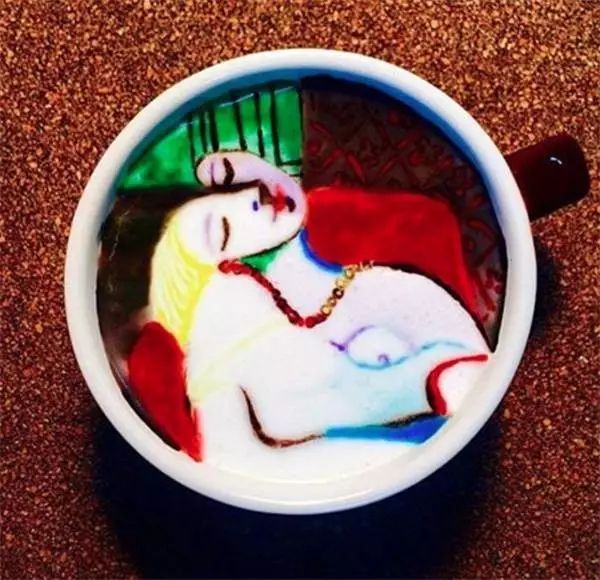 啊啊啊！喝咖啡时，我竟不小心“喝”了一幅名画？！