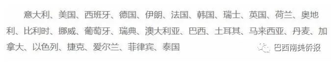 中国人去巴西注意什么,从巴西回中国需要注意哪些事项