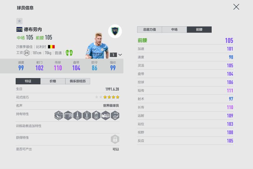 fifaonline421ts推荐,fifaonline4十大中场推荐