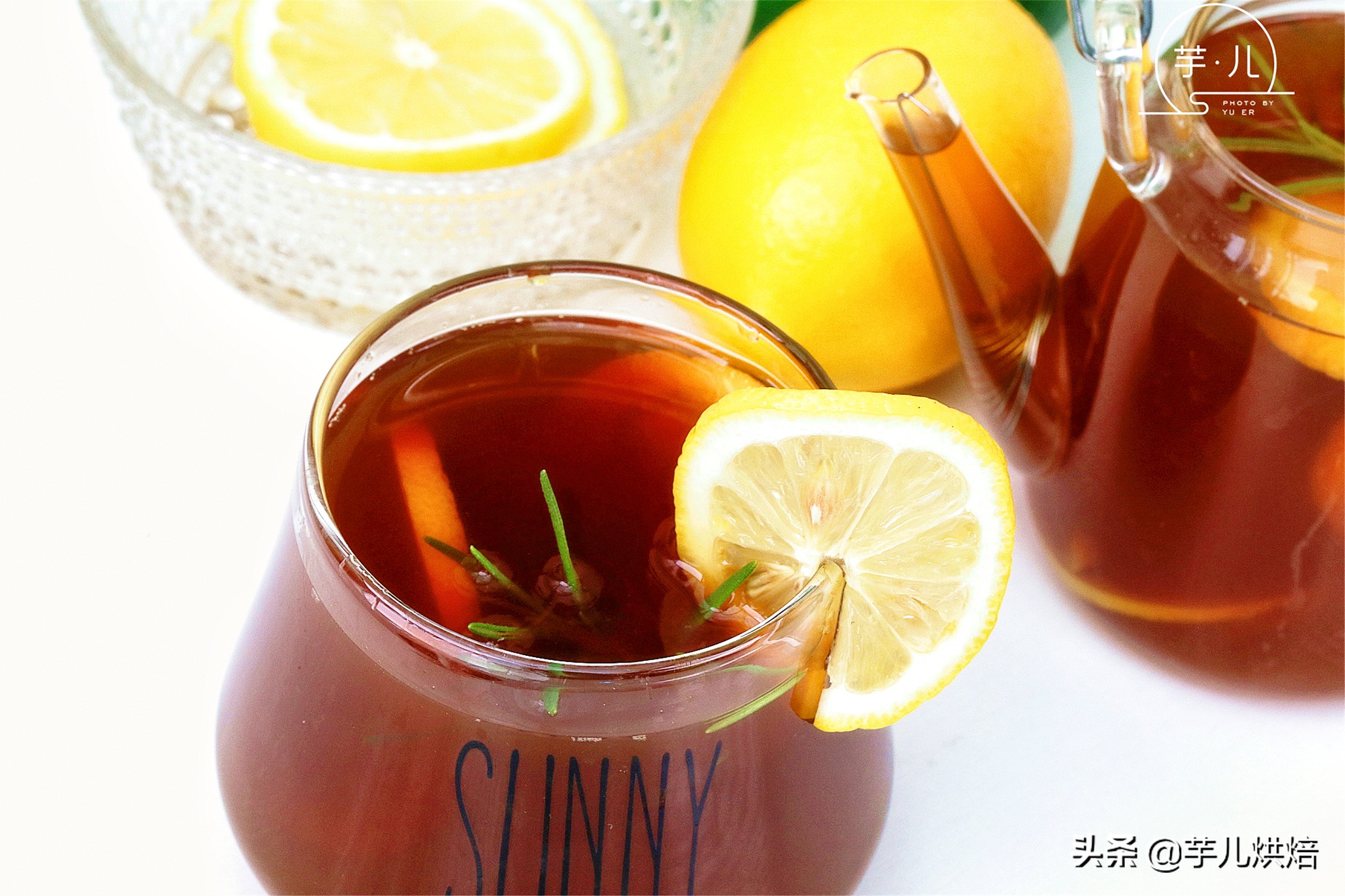 自制蜂蜜柠檬茶,自制蜂蜜柠檬茶做法绿色