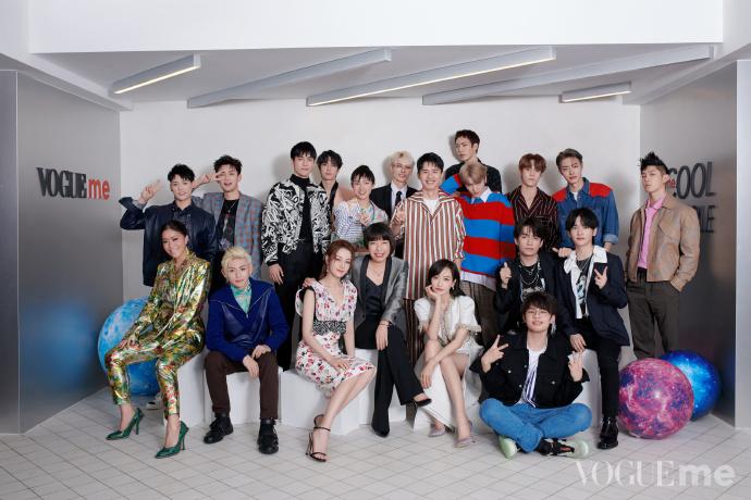 vogue三周年明星合影,vogueme三周年迪丽热巴