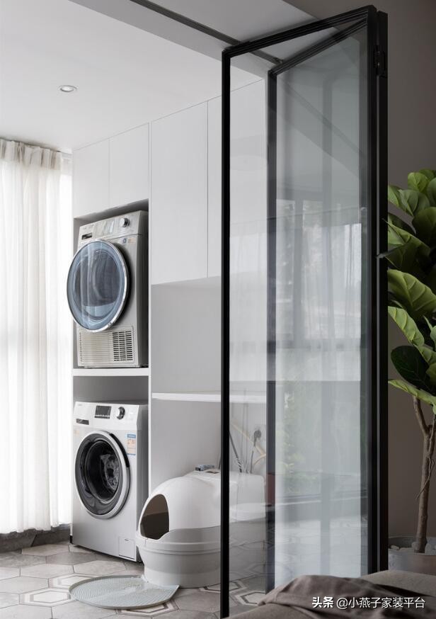 卫生间放不下洗衣机？设计师：这6个地方都能放，很多人想不到