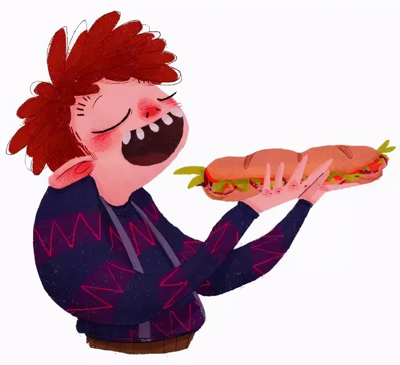 BeatriceBlue，内心有光，所画皆暖，用线条打造童真世界