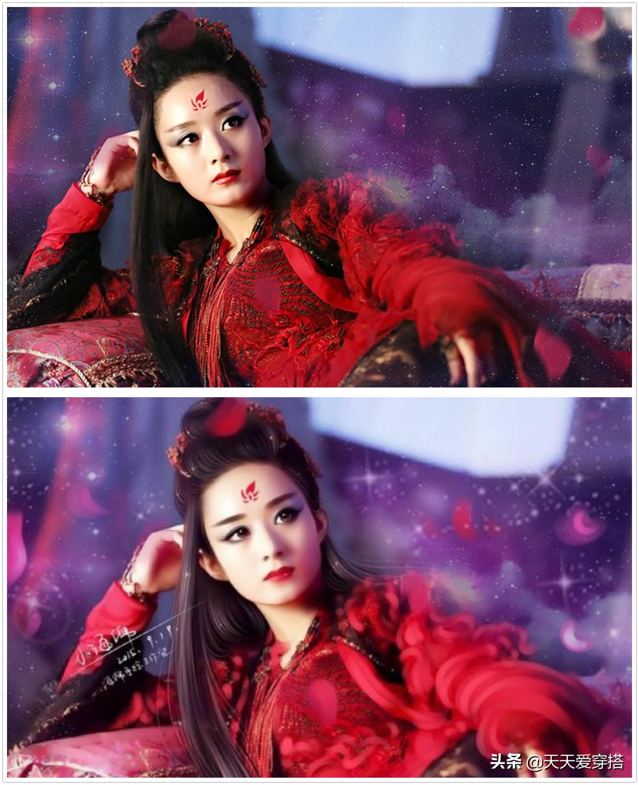 古装精美图刘亦菲,赵丽颖杨紫热巴杨幂唐嫣