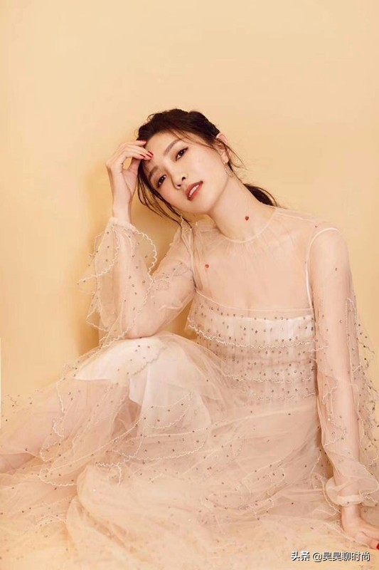 明星同款冬裙子江疏影,江疏影长裙同款