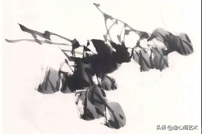 写意牡丹叶子画法步骤教程,王兮然写意牡丹画法视频大全