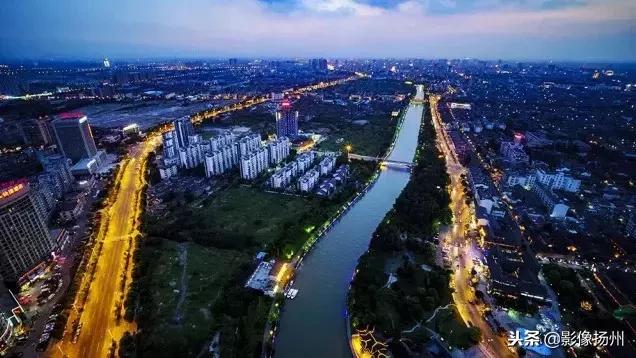 扬州古运河风光带图片,扬州旅游景点古运河图片大全