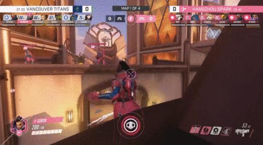 守望先锋和泰坦陨落,守望先锋杭州闪电队孤雪名场面