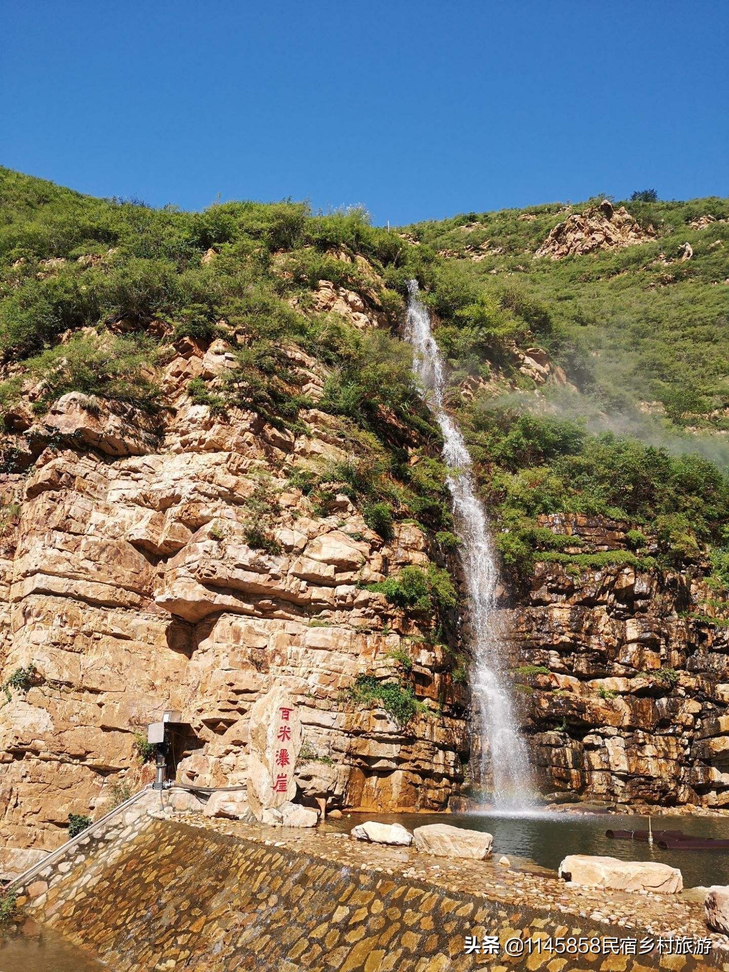蓟州甜井水农家院,蓟州区车神架景区农家院