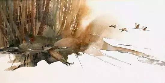 水彩大神之作,国外大师水彩值得一看