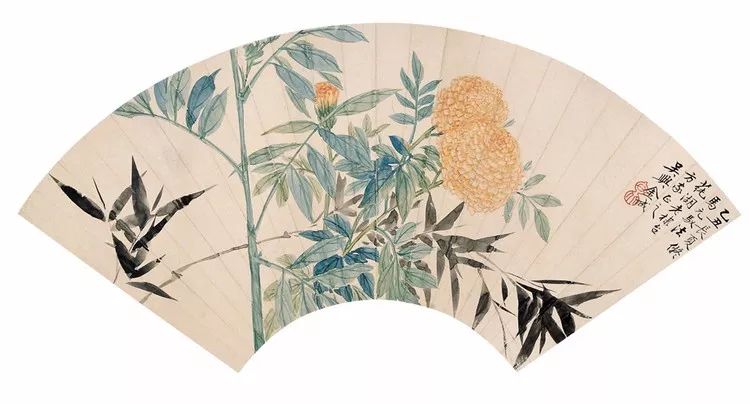 他45岁之前以临摹为主，46岁后创作即达高峰