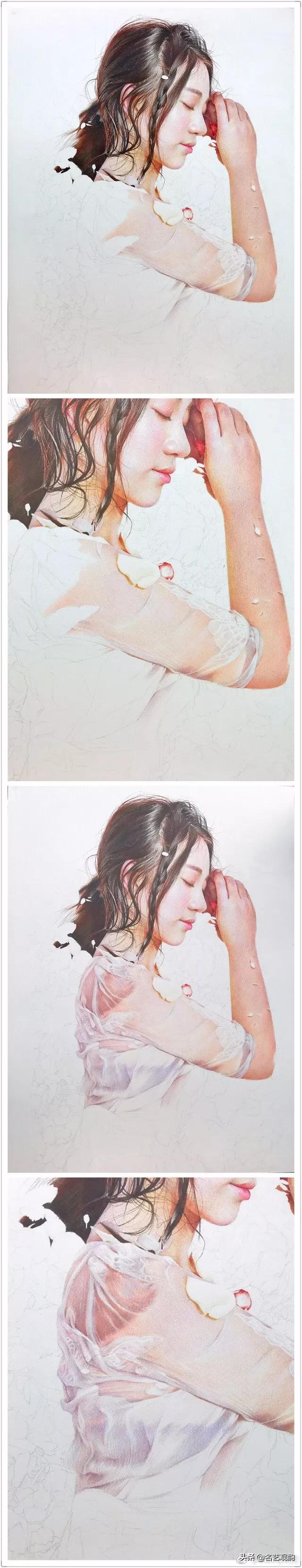 如何用彩铅画女天使男恶魔,用彩铅画动漫人物天使恶魔