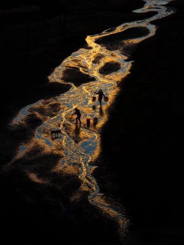 霞浦滩涂光影摄影作品,霞浦摄影风光