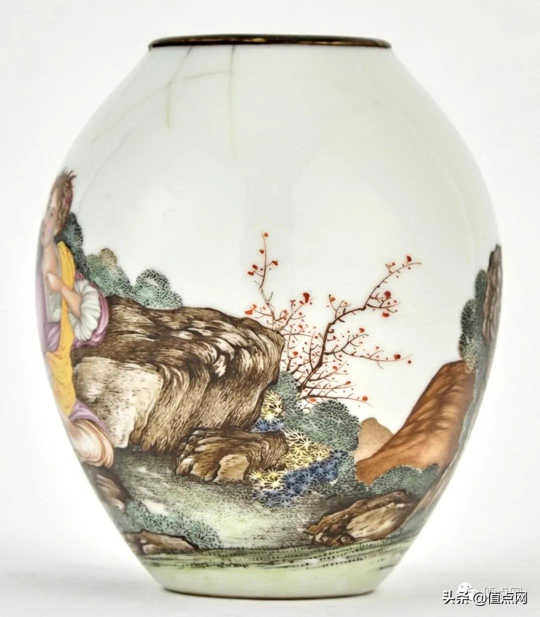 乾隆御制珐琅彩碗拍卖了780万港元,乾隆洋彩观音瓶伦敦拍卖