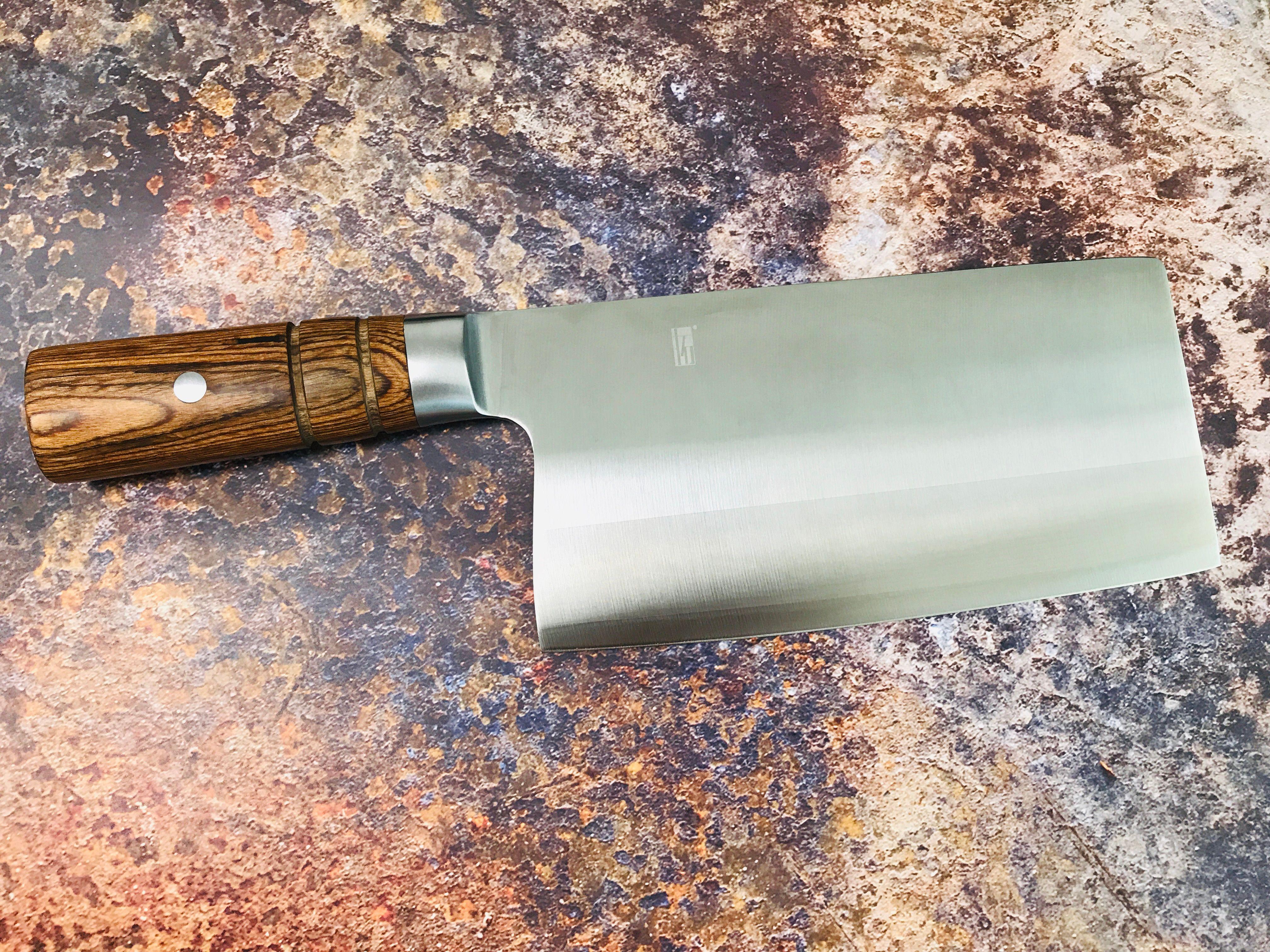 拓牌中式菜刀测评,拓黑将菜刀测评