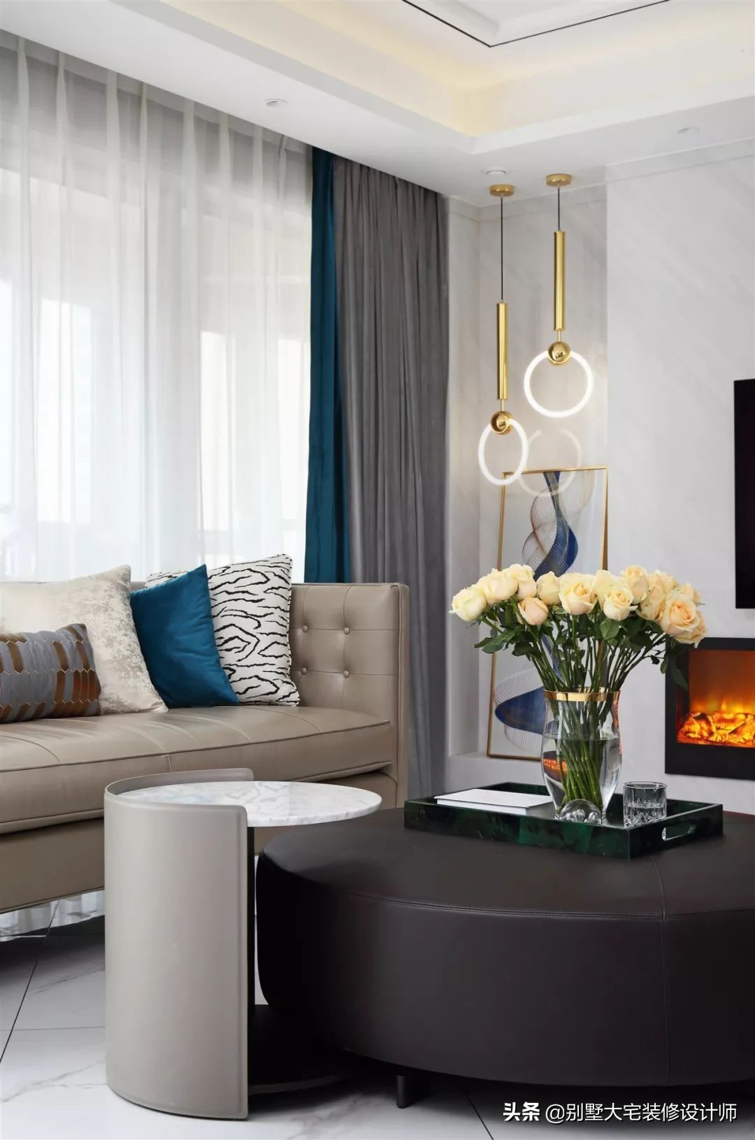 品清别墅装饰实景图片,品清装饰实景案例