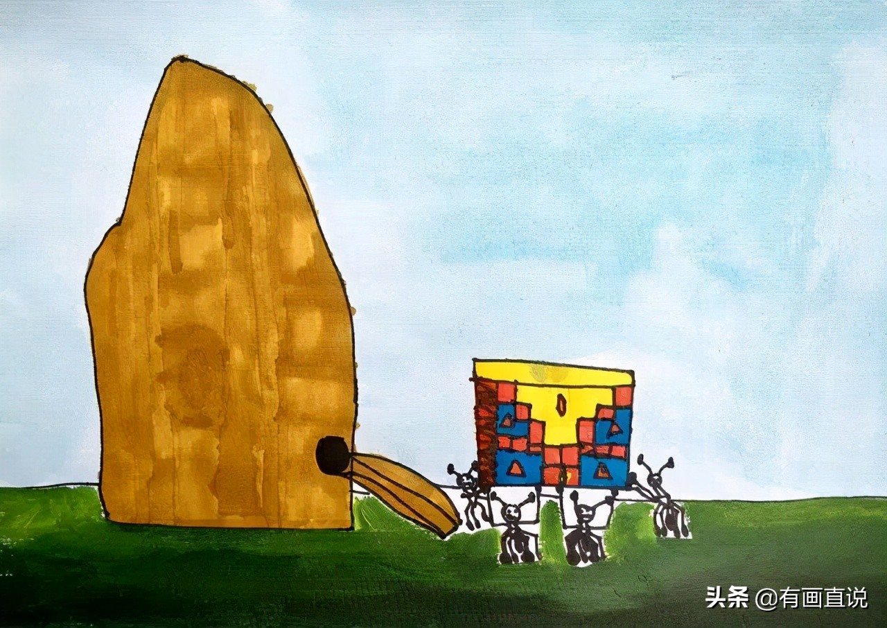 儿童创意画9-12岁,儿童创意画7-8岁创意画入门教程