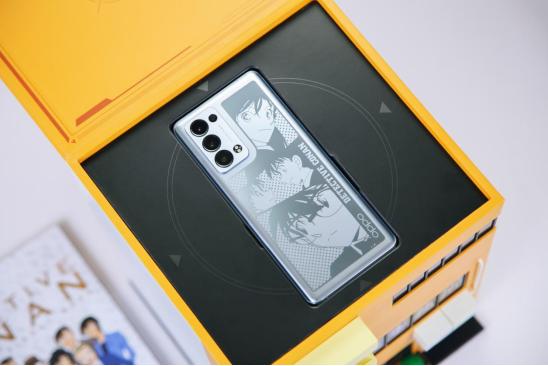 opporeno6pro联名款柯南,reno6柯南限定版