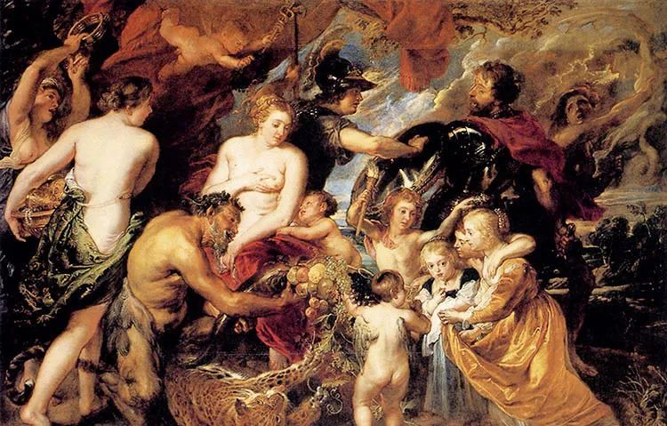 西方顶级画家鲁本斯,法国顶级绘画大师布鲁斯