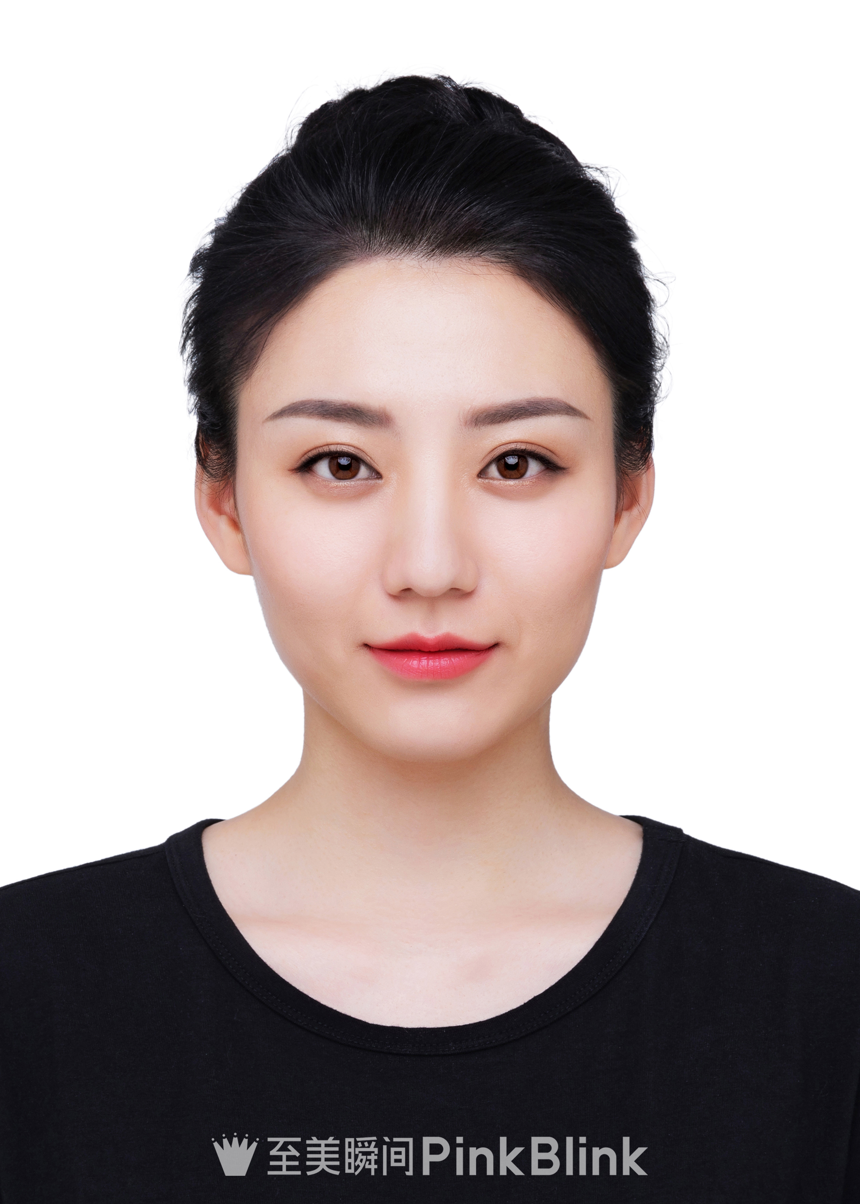 齐刘海证件照发型怎么梳好看,拍证件照时有齐刘海怎么处理