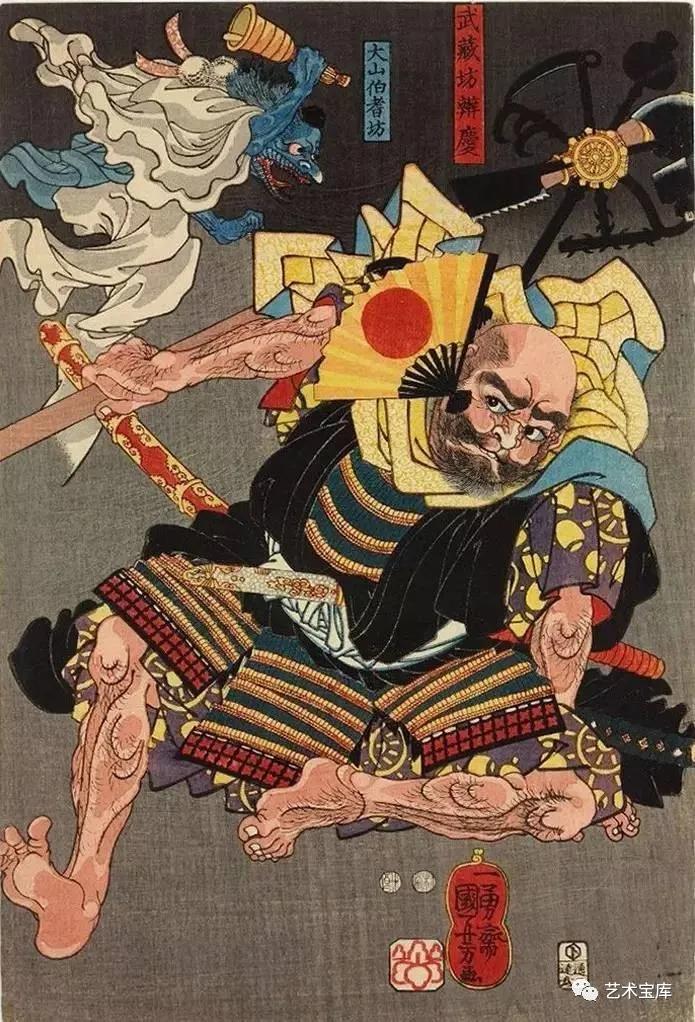 歌川国芳浮世绘中的源氏物语,西方美术史的画家